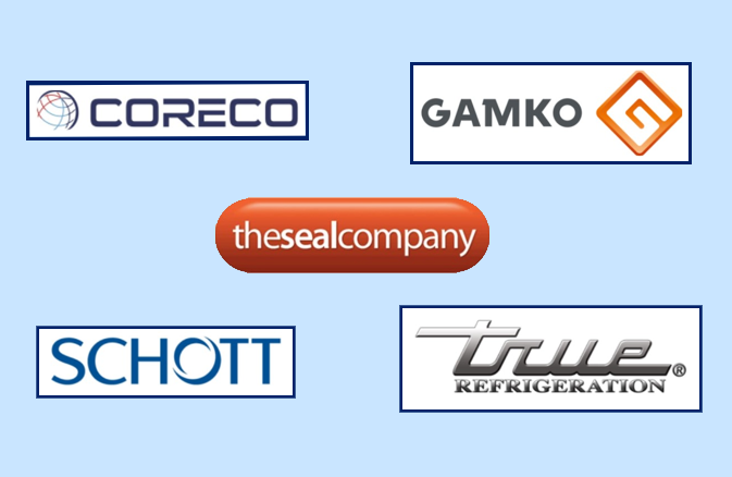 Number 1 refrigeration door seal website 1 Showing Branded Door Seals The Seal Company sells from Coreco, Gamko, Schott, and True.