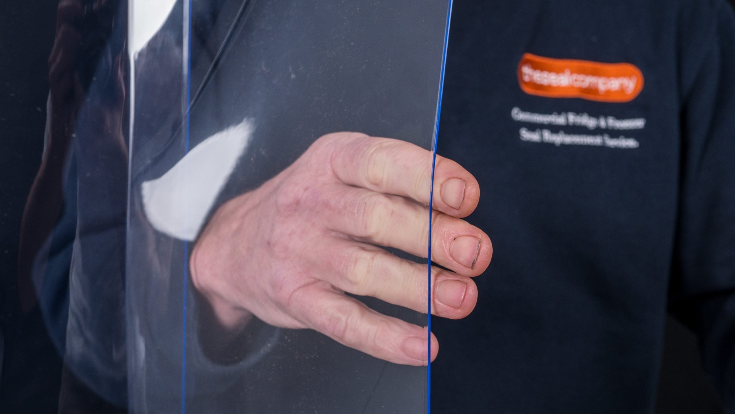 What are bespoke gaskets / fridge seals? Benefits and custom options 2 hand opening PVC strip curtain