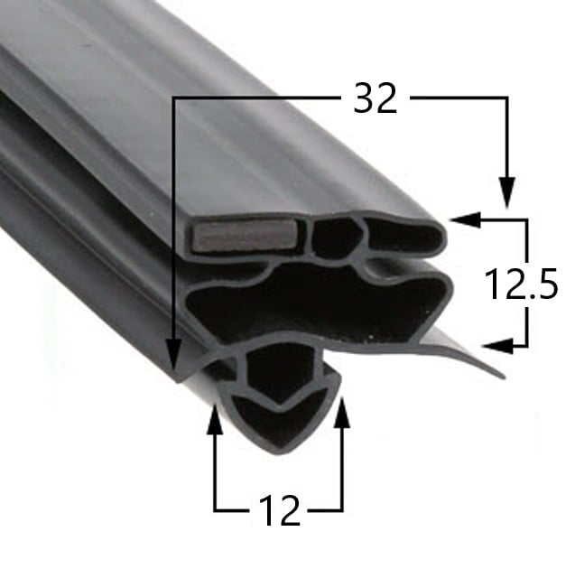 True T-23-1-G-1 Door Gasket - 810719