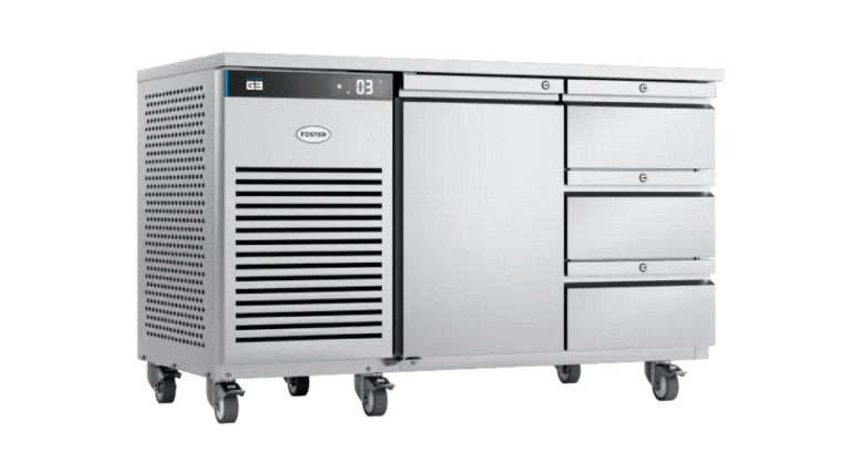 Foster EP1/2H EcoPro G3 1 Door and 3 Drawers Counter Refrigerator.