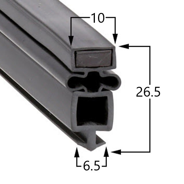 True TWT-44F-HD Door Seal - 810862