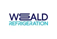 The logo for the TSC-2011-D features "WEALD" in dark blue, with a stylised E like cooling coils, placed above "REFRIGERATION" in light blue capitals, all set against a white background.
